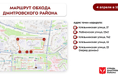Обход территории района 04.04