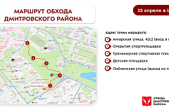 Обход территории района 25 апреля