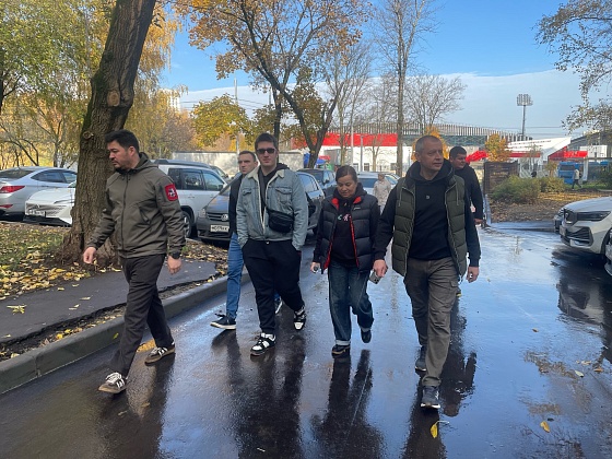 Обход территории района 17 октября