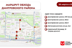Обход территории района 28.03